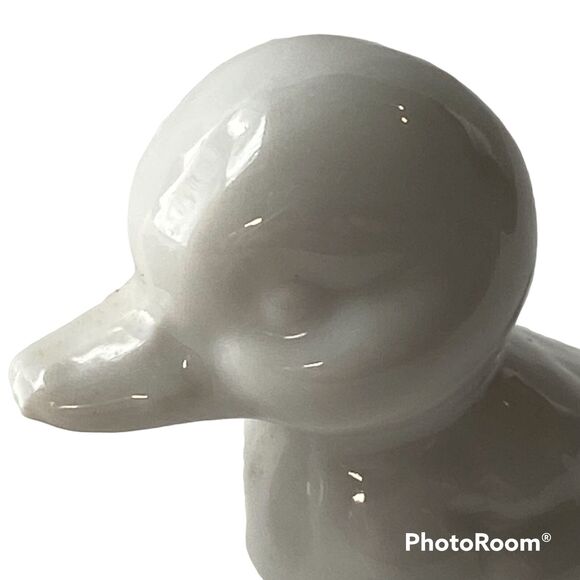 1960s Sculpture OMC Otagiri Mercantile Company White Duckling Vintage Japan Made - Picture 3 of 12